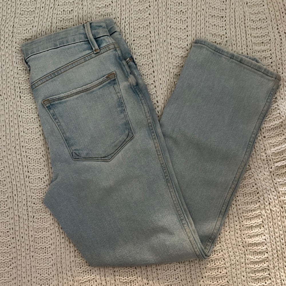 Good American Size 4 Light Blue Denim Jeans
